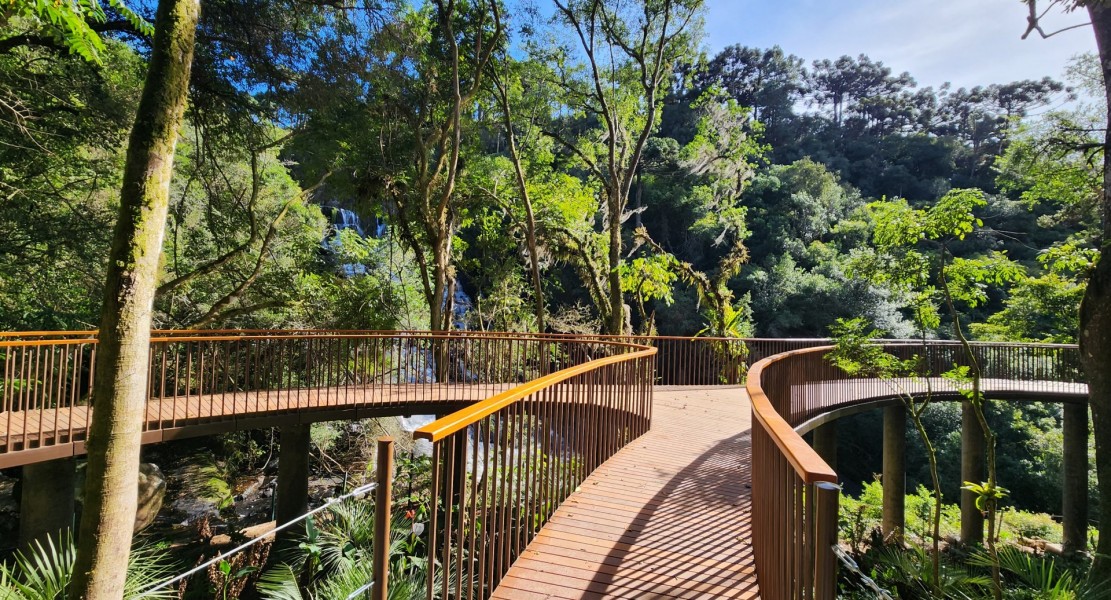 Deck da Cascata do Moinho