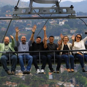 Visita de associados ao Parque Capivari/Doppelmayr