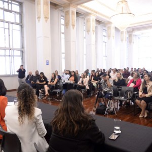 Lançamento da plataforma SP pra Crianças, com apoio do SINDEPAT