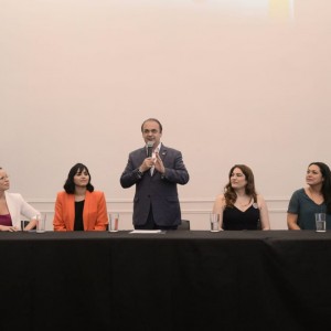 Lançamento da plataforma SP pra Crianças, com apoio do SINDEPAT