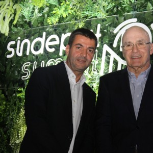 Pablo Morbis, presidente do Conselho do SINDEPAT, e Antonio Florencio Queiroz, presidente da FecomercioRJ