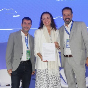 Pablo Morbis, Carolina Negri e Daniel Nepomuceno, da ONU Turismo